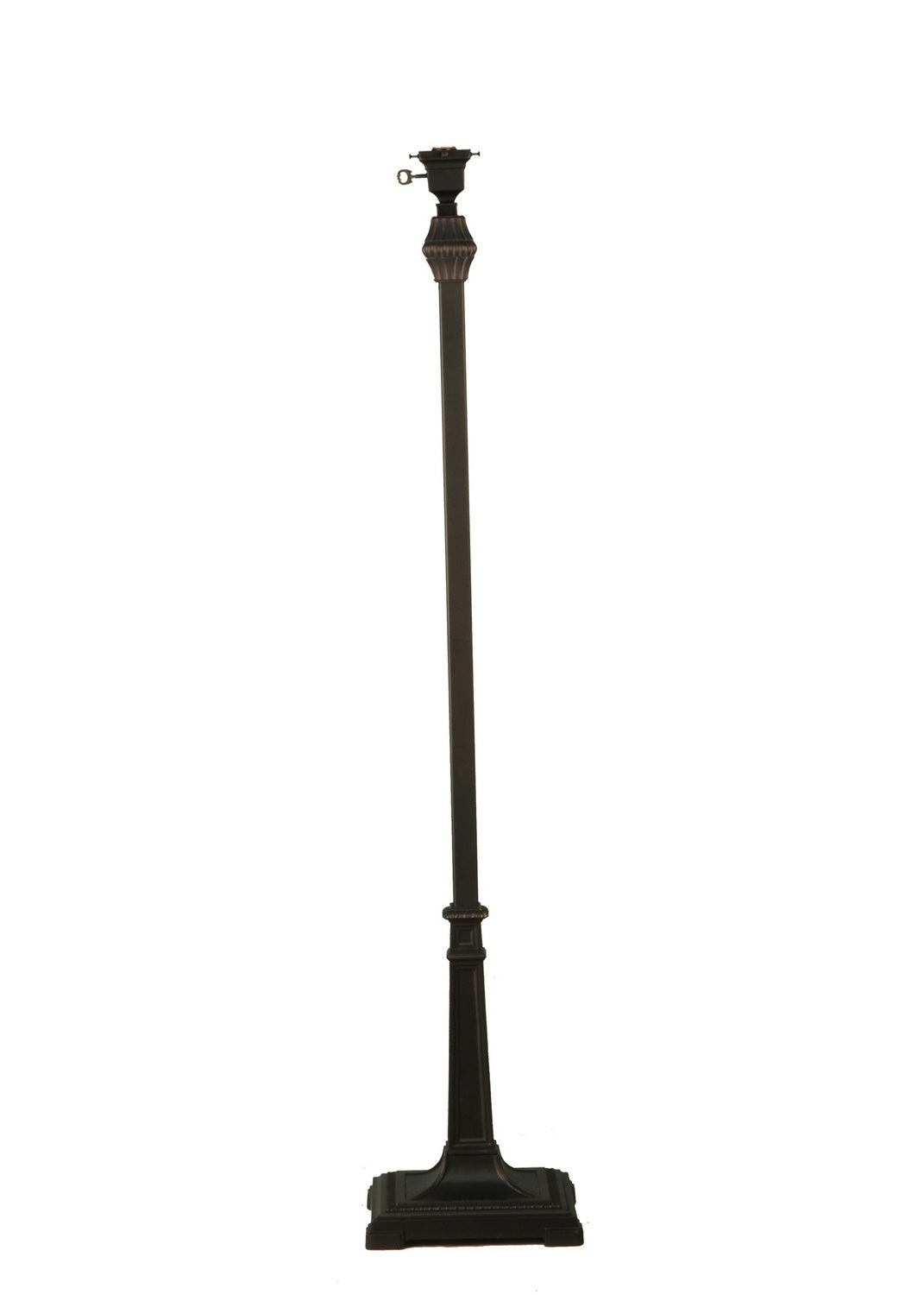 Meyda Tiffany Lighting 56850 Mission One Light Torchiere Utility Light Bronze / Dark