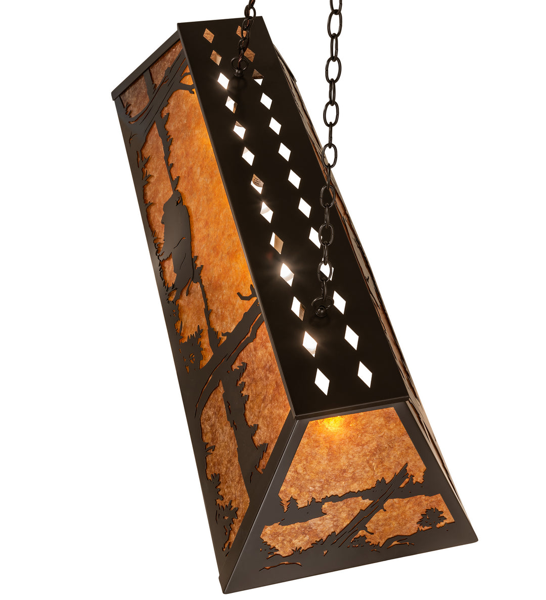 Meyda Tiffany Buffalo 65416 Pendant Light - Timeless Bronze