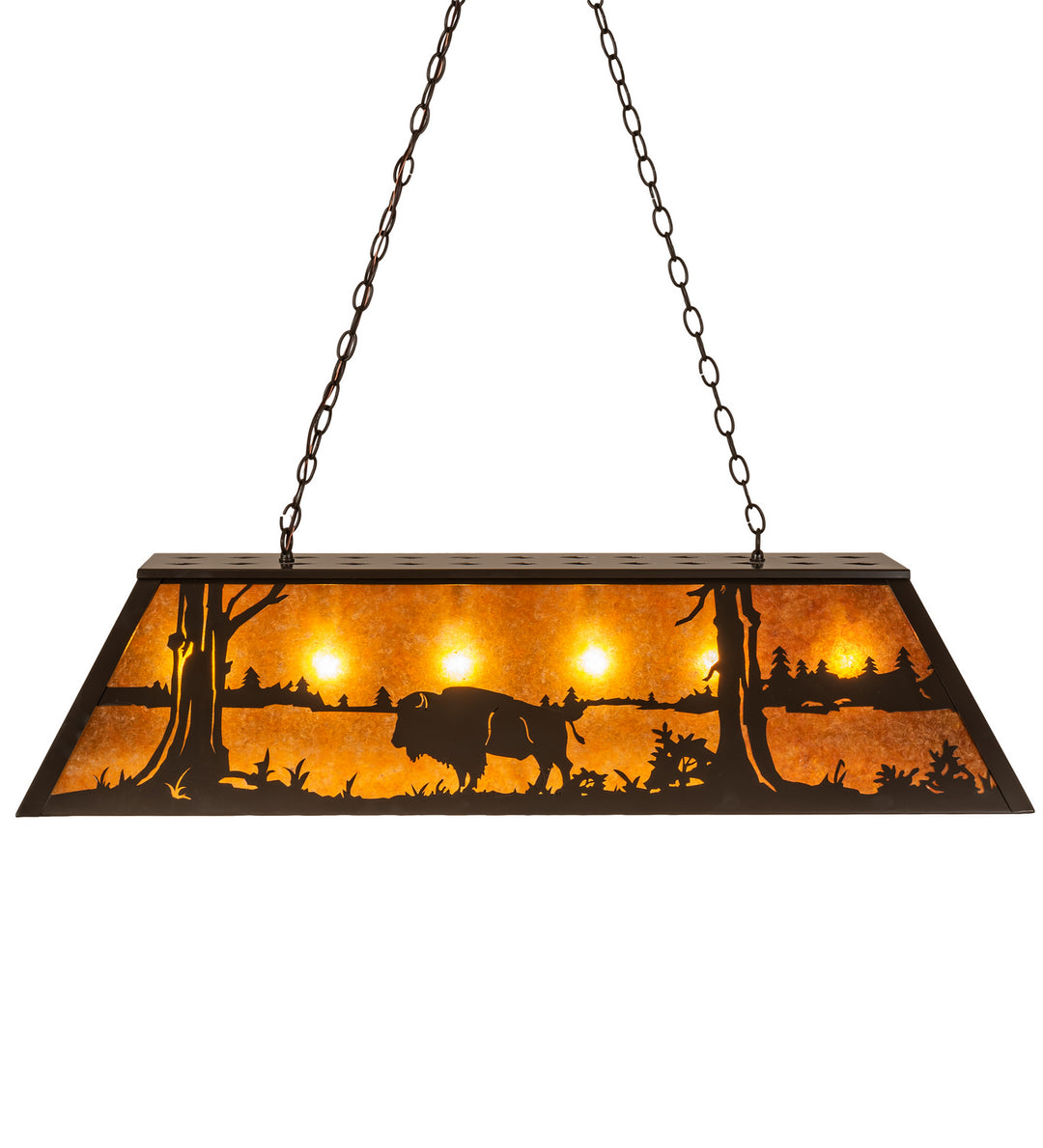 Meyda Tiffany Buffalo 65416 Pendant Light - Timeless Bronze