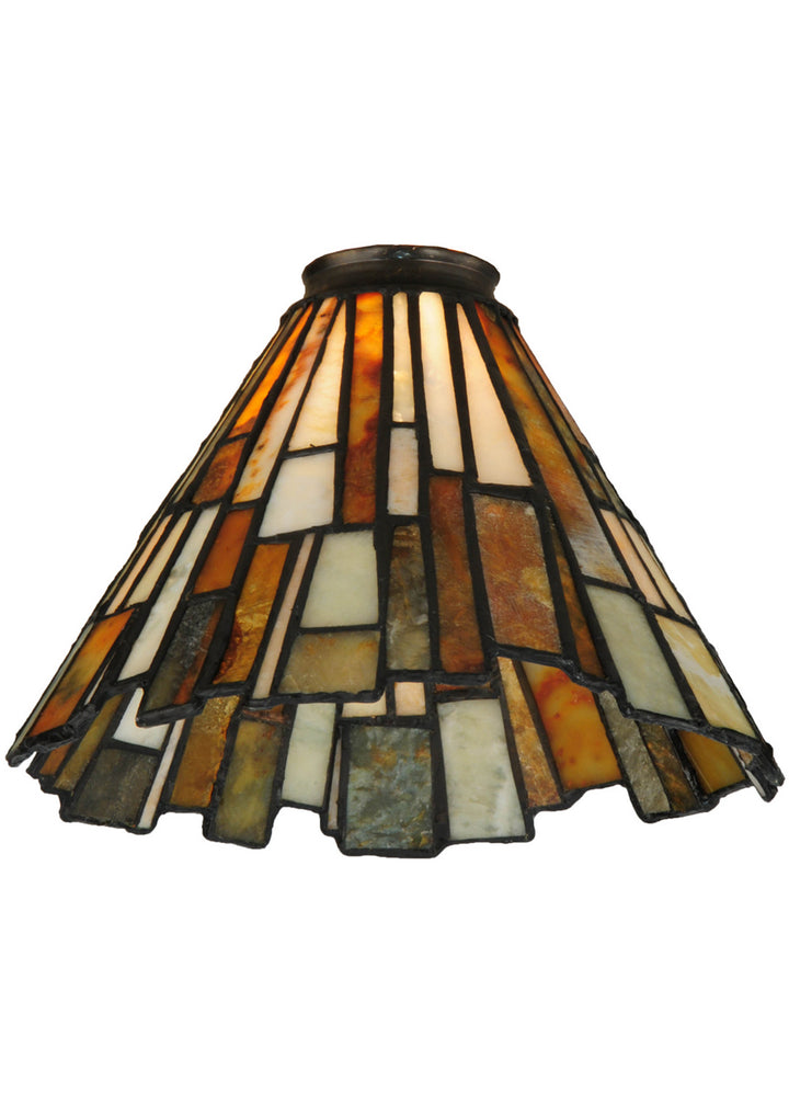 Meyda Tiffany Lighting 65632 Delta Shade Lamp Shade Multicolored