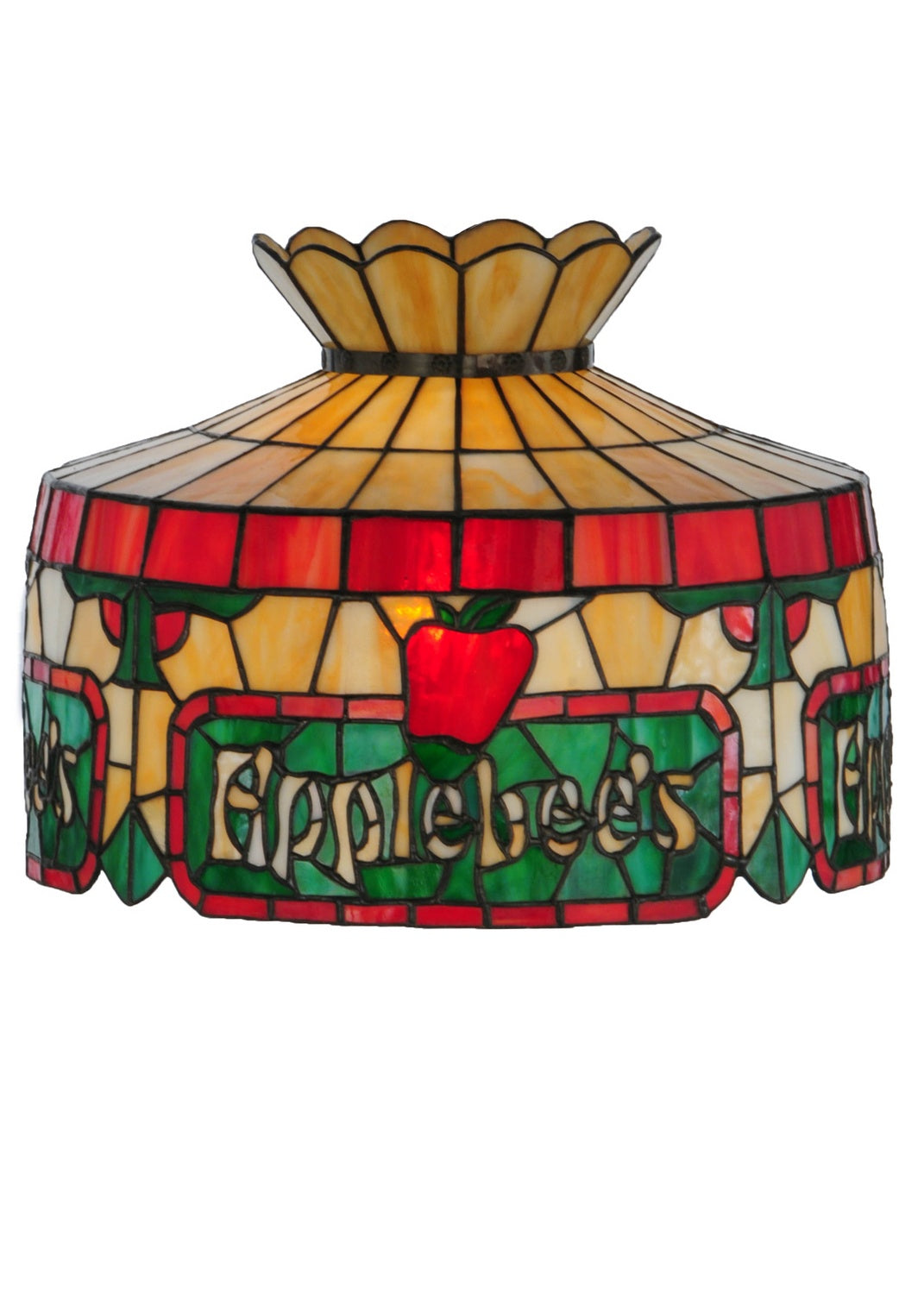 Meyda Tiffany Lighting 65783 Applebee's Shade Lamp Shade Multicolored