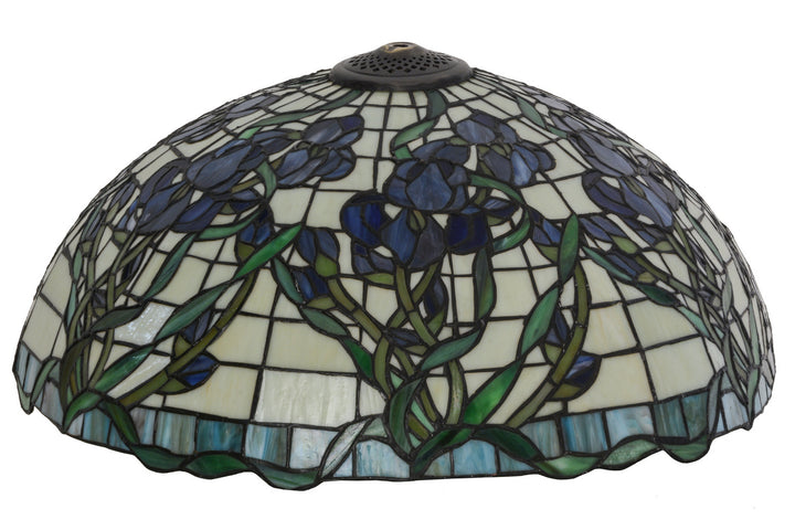 Meyda Tiffany Lighting 65961 Iris Shade Lamp Shade Multicolored