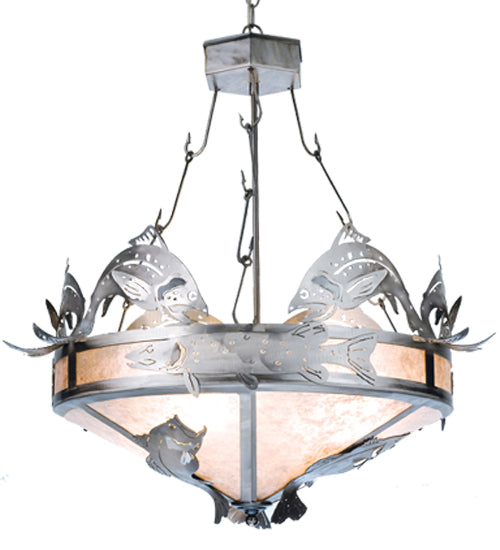 Meyda Tiffany Catch Of The Day 65174 Pendant Light - Steel