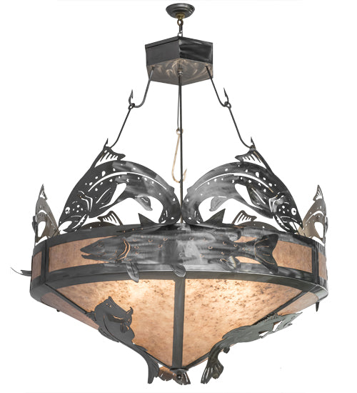 Meyda Tiffany Catch Of The Day 65175 Pendant Light - Steel