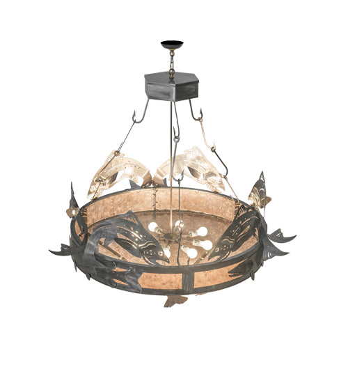 Meyda Tiffany Catch Of The Day 65175 Pendant Light - Steel