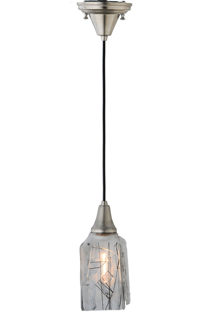 Meyda Tiffany Metro Fusion 71095 Pendant Light - Brushed Nickel