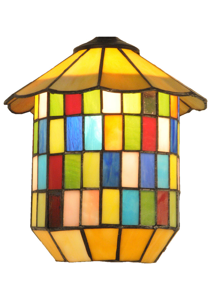 Meyda Tiffany Lighting 72855 Meyer Lantern Shade Lamp Shade Multicolored