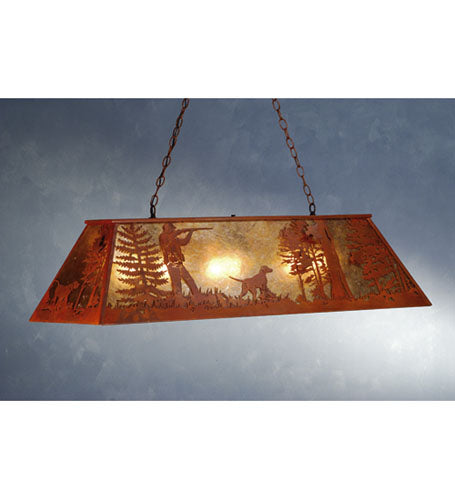 Meyda Tiffany Quail Hunter 72967 Pendant Light - Rust