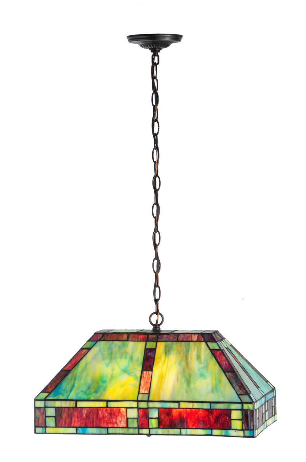 Meyda Tiffany Chaves 82832 Pendant Light - Custom, Mahogany Bronze