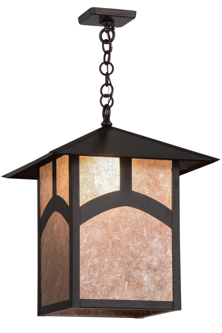 Meyda Tiffany Lighting 85482 Seneca One Light Pendant Outdoor Bronze / Dark