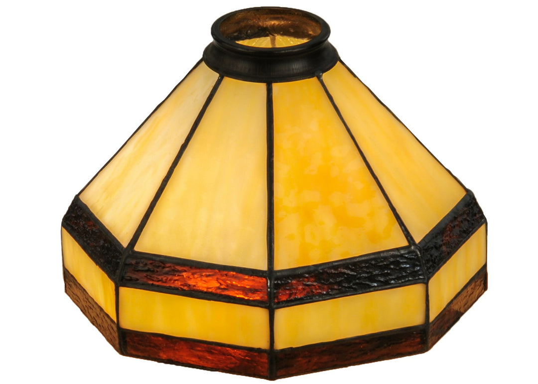 Meyda Tiffany Lighting 98279 Wagon Wheel Shade Lamp Shade Two-Tone