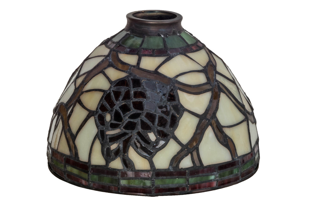 Meyda Tiffany Lighting 98991 Pinecone Shade Lamp Shade Multicolored