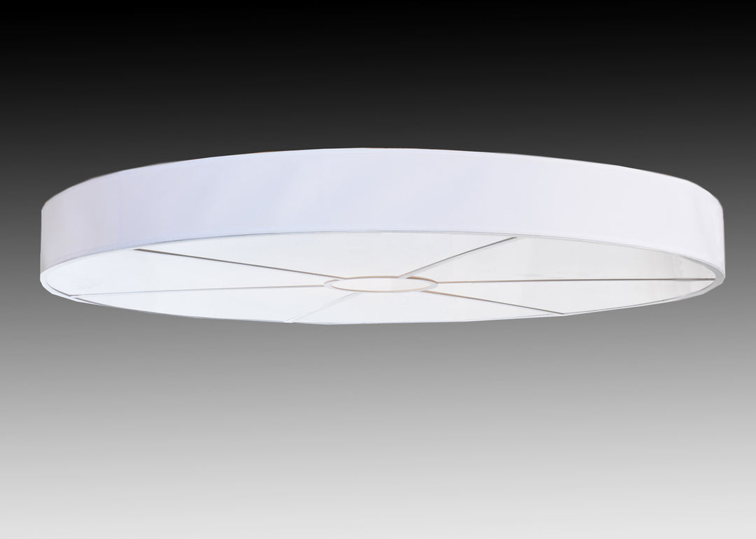 Meyda Tiffany Cilindro 99663 Ceiling Light - White/White Linen