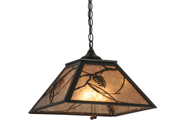 Meyda Tiffany Whispering Pines 110859 Pendant Light - Timeless Bronze