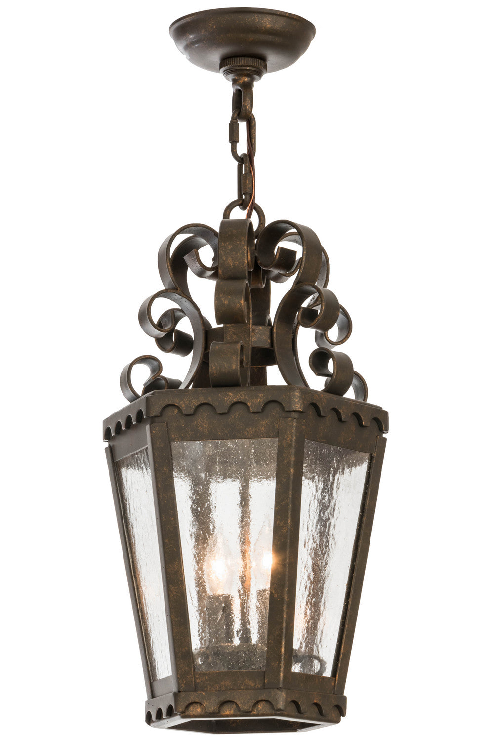 Meyda Tiffany Lighting 120289 Cadenza Two Light Pendant Outdoor Bronze / Dark