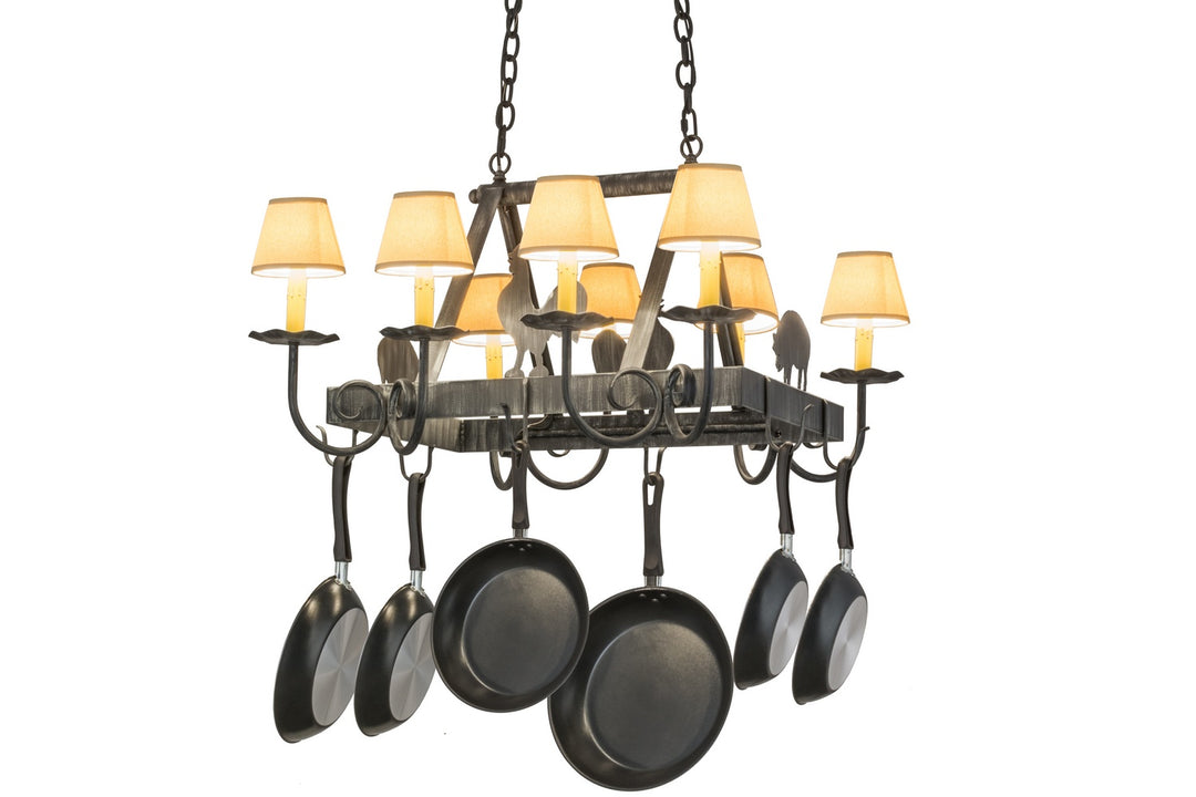 Meyda Tiffany Barn Animals 120772 Pendant Light - Timeless Bronze