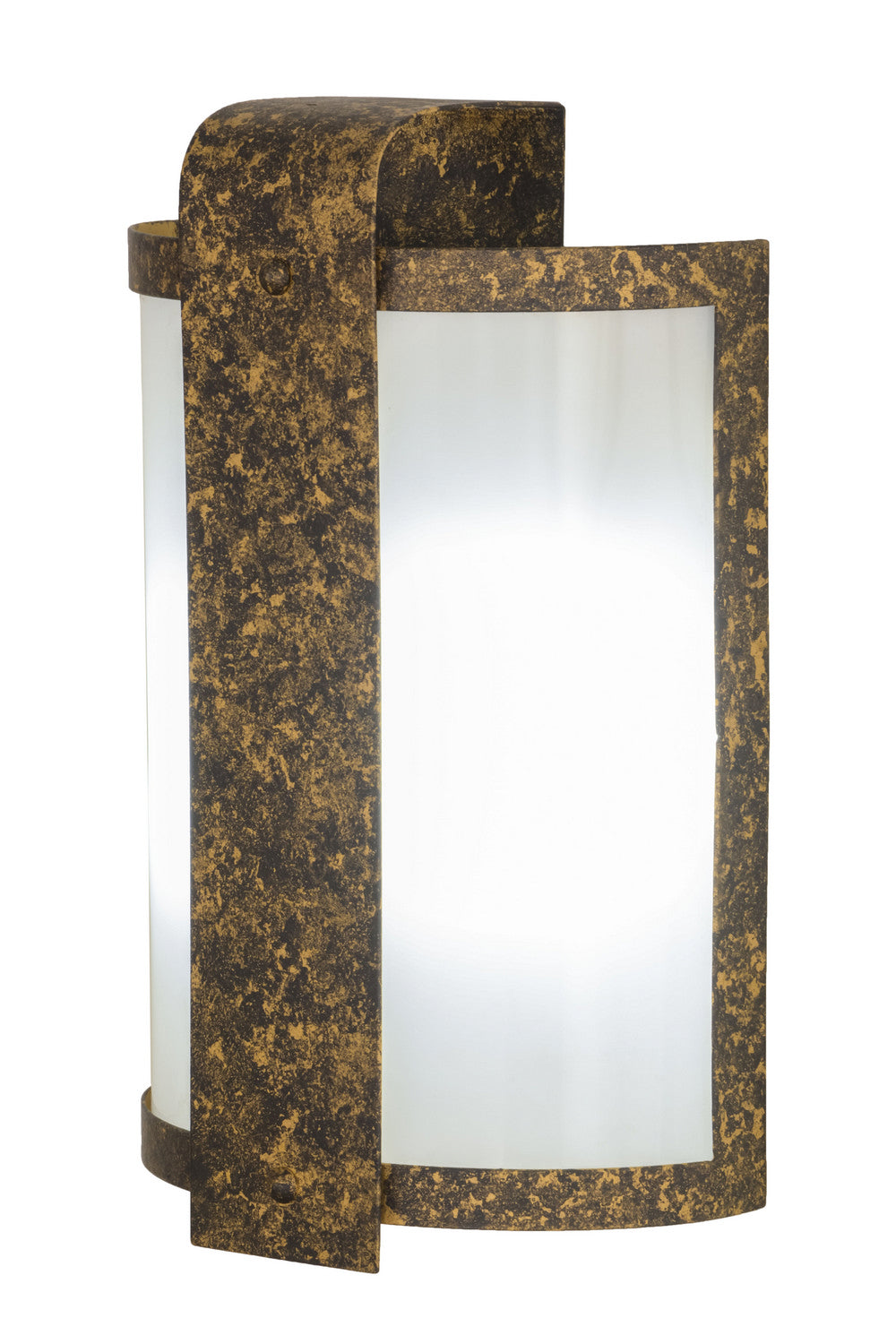 Meyda Tiffany Eli 120980 Wall Light - Old Gold/White Acrylic