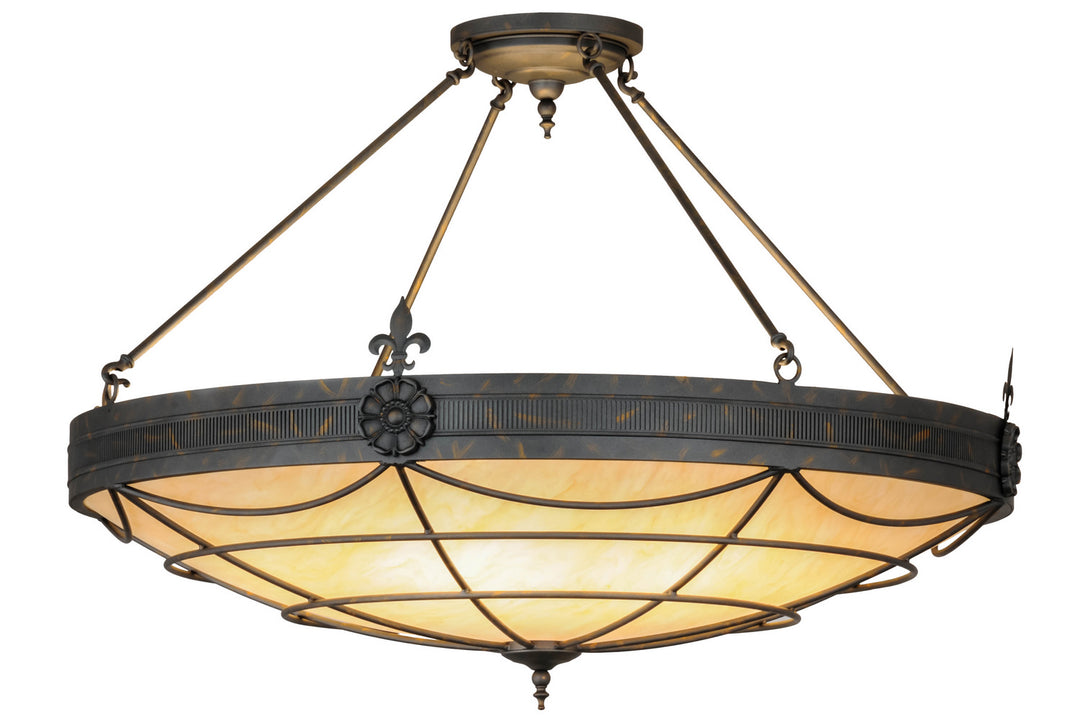 Meyda Tiffany Halcyon 121246 Pendant Light - French Bronzed