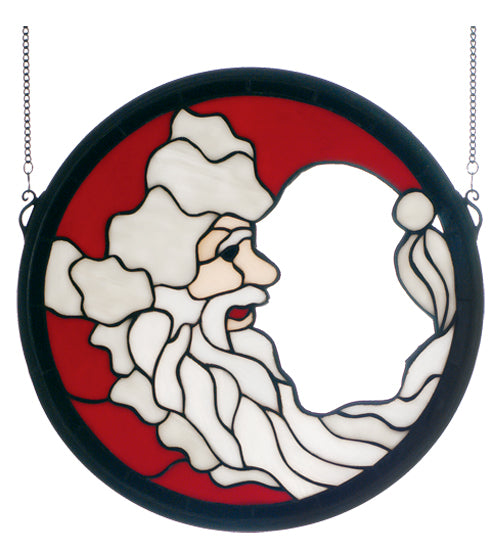 Meyda Tiffany Lighting 65263 Santa Claus Window Mirror Bronze / Dark