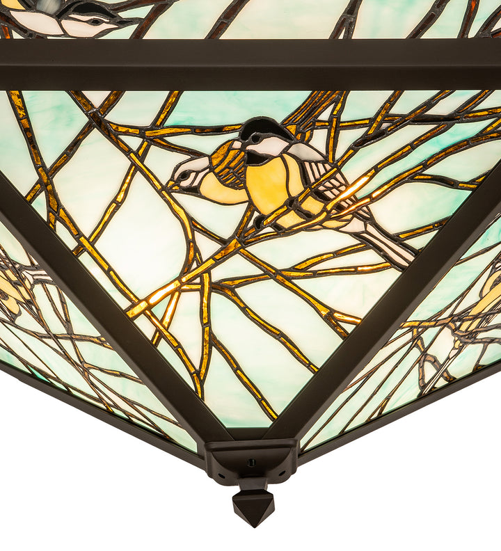 Meyda Tiffany Backyard Friends 129417 Ceiling Light - Oil Rubbed Bronze