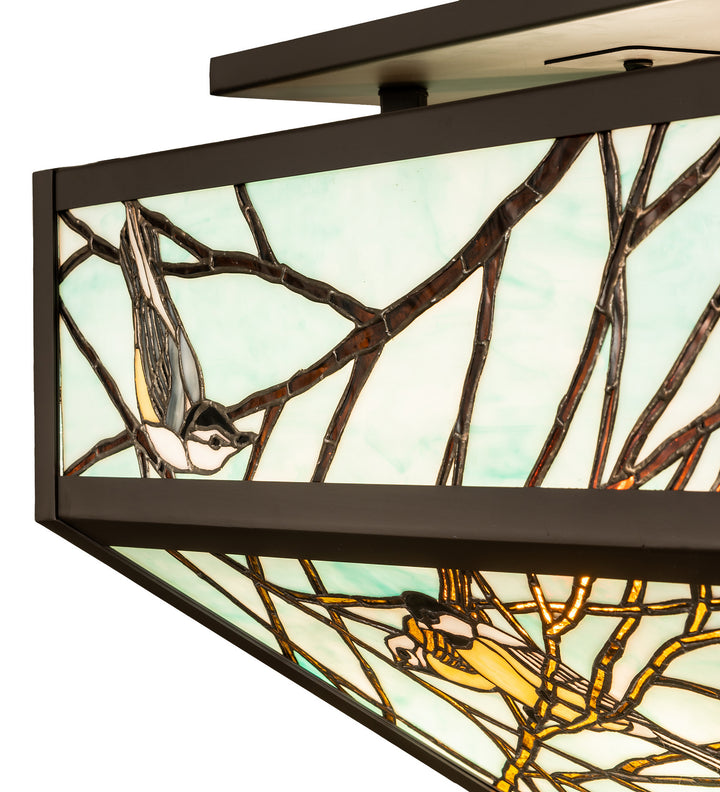 Meyda Tiffany Backyard Friends 129417 Ceiling Light - Oil Rubbed Bronze