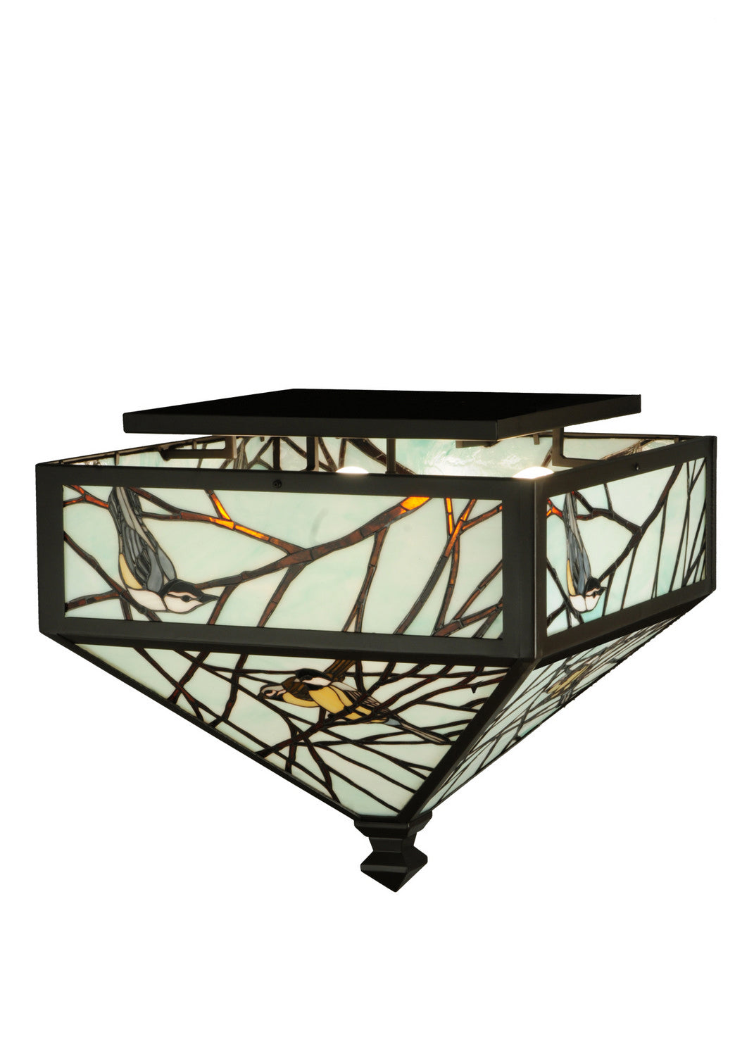 Meyda Tiffany Backyard Friends 129417 Ceiling Light - Oil Rubbed Bronze