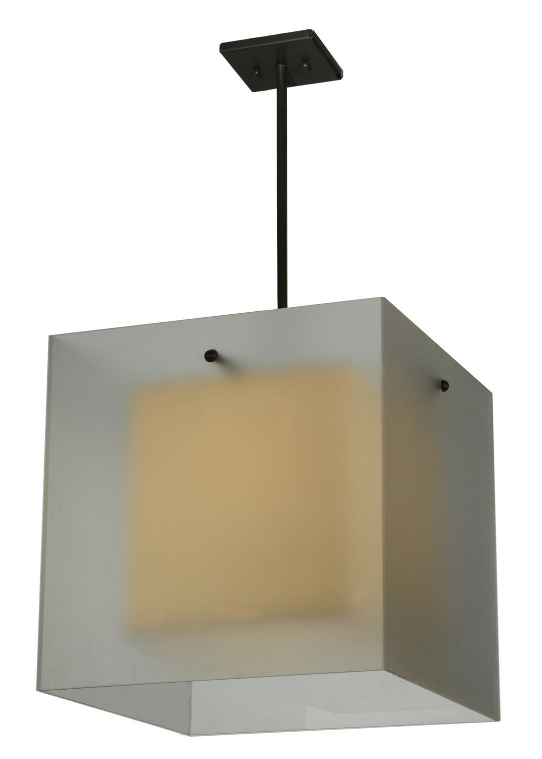 Meyda Tiffany Quadrato 130764 Pendant Light - Timeless Bronze