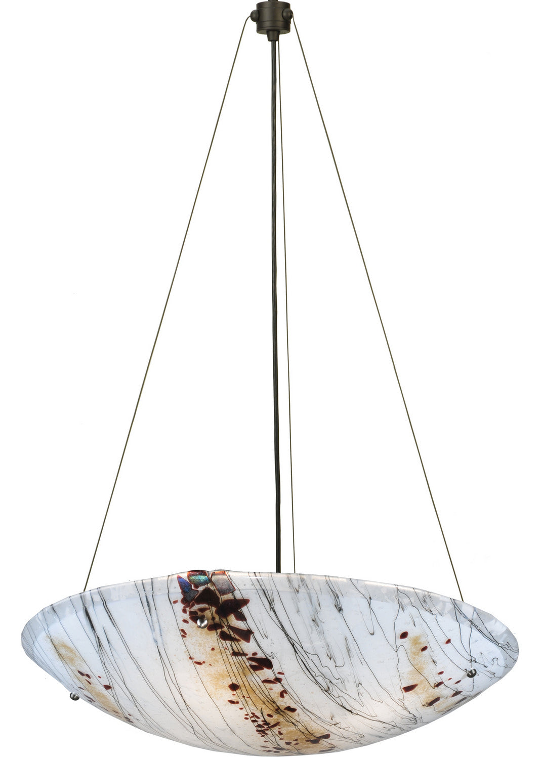 Meyda Tiffany Metro Fusion 133979 Pendant Light - Mahogany Bronze