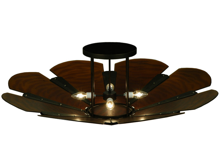 Meyda Tiffany Metro Fusion 135083 Ceiling Light - Mahogany Bronze