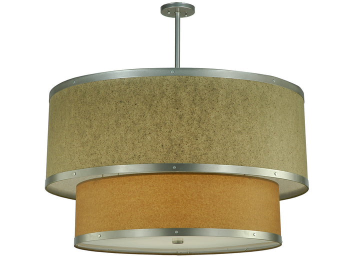 Meyda Tiffany Cilindro 136291 Pendant Light - Nickel