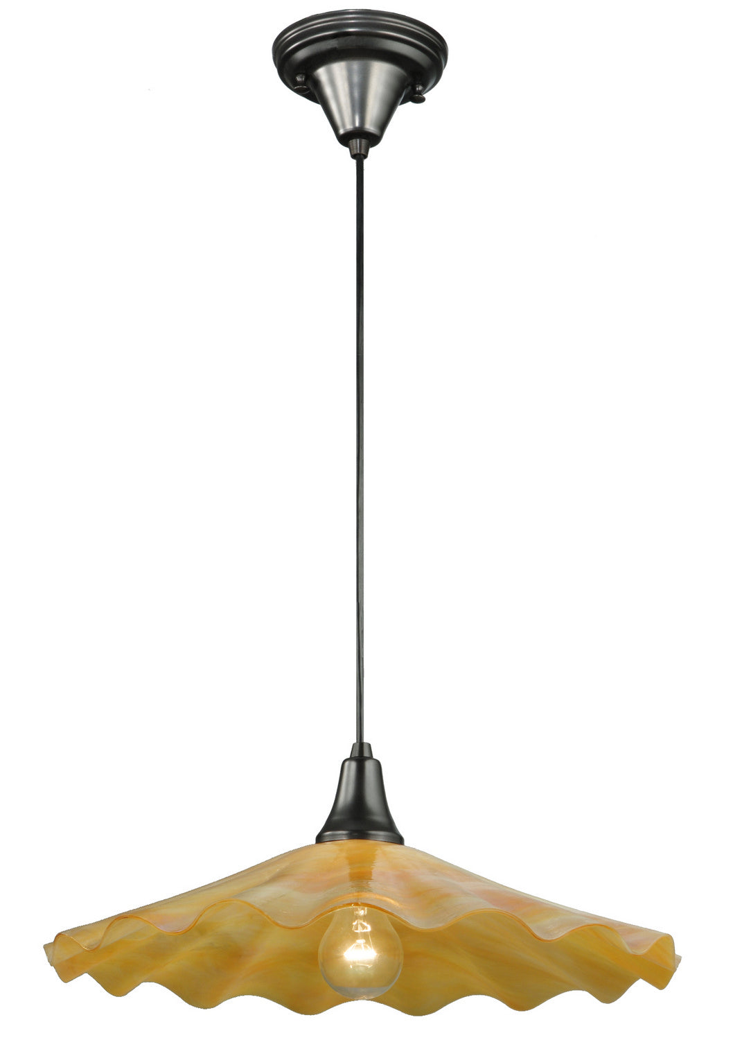 Meyda Tiffany Metro 137206 Pendant Light - Craftsman Brown