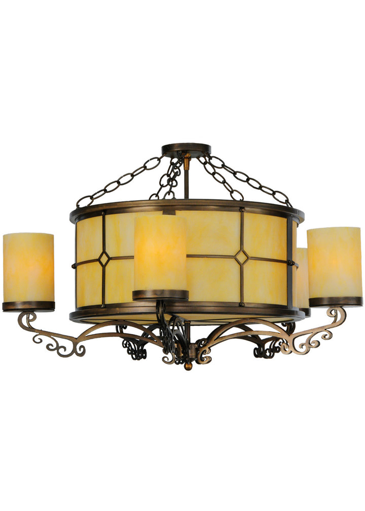 Meyda Tiffany Standford 139481 Chandelier Light - Antique Copper