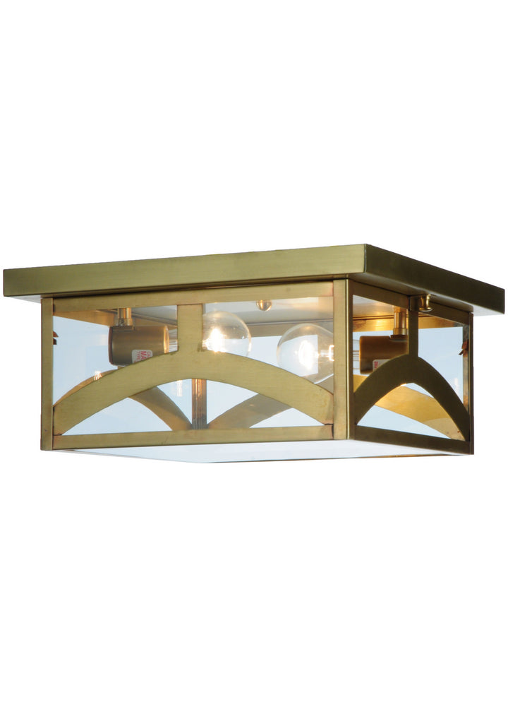 Meyda Tiffany Hyde Park 140498 Ceiling Light - Satin Brass