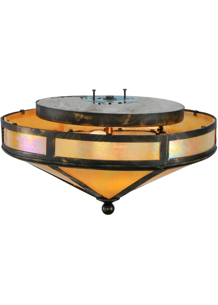 Meyda Tiffany Craftsman 140867 Ceiling Light - Antique