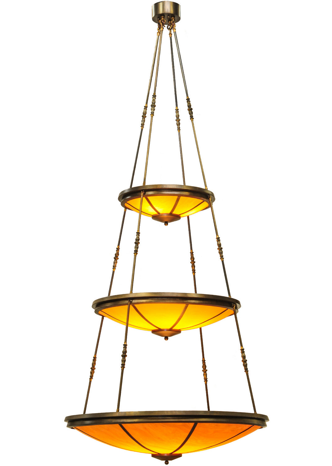 Meyda Tiffany Commerce 141236 Chandelier Light - Antique Copper,Custom