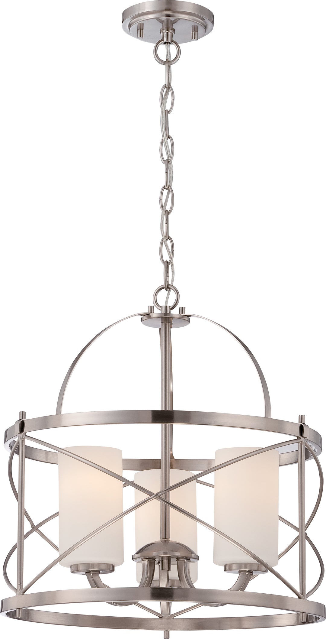 Nuvo Ginger 60-5333 Chandelier Light - Brushed Nickel