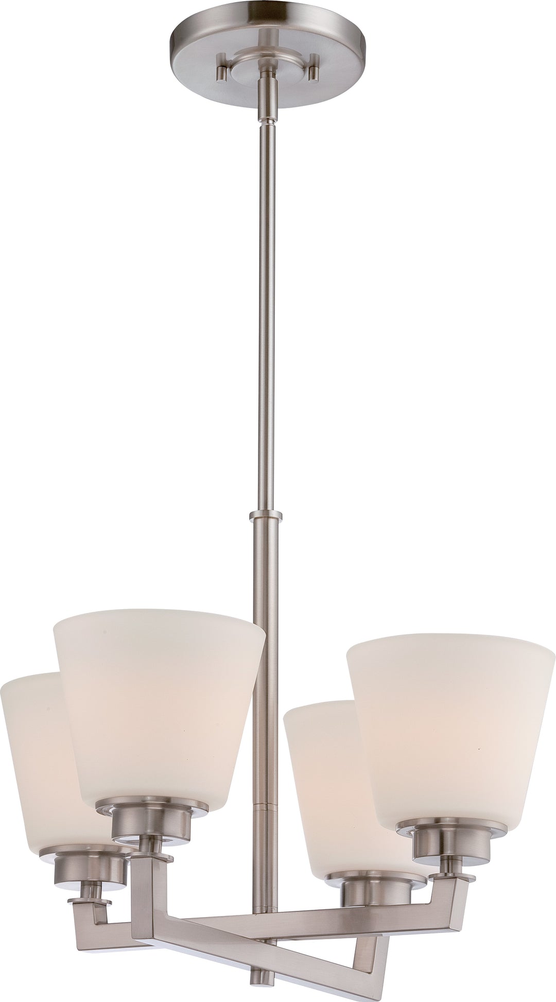 Nuvo Mobili 60-5458 Chandelier Light - Brushed Nickel