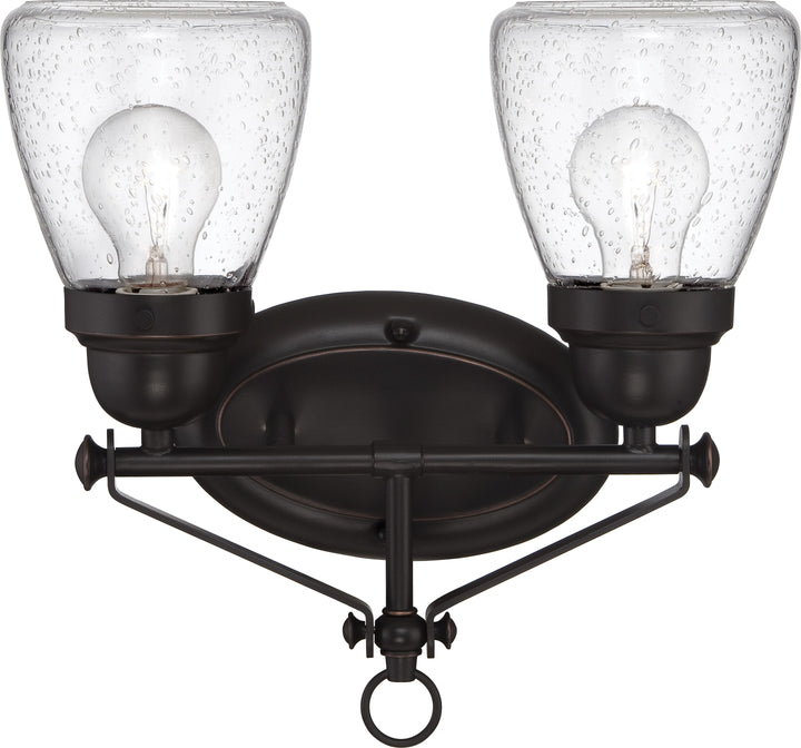 Nuvo Laurel 60-5542 Bath Vanity Light 13 in. wide - Sudbury Bronze