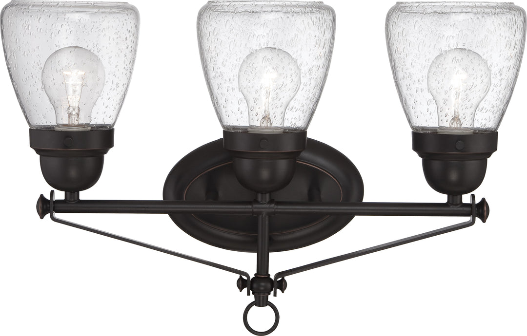 Nuvo Laurel 60-5543 Bath Vanity Light 20 in. wide - Sudbury Bronze