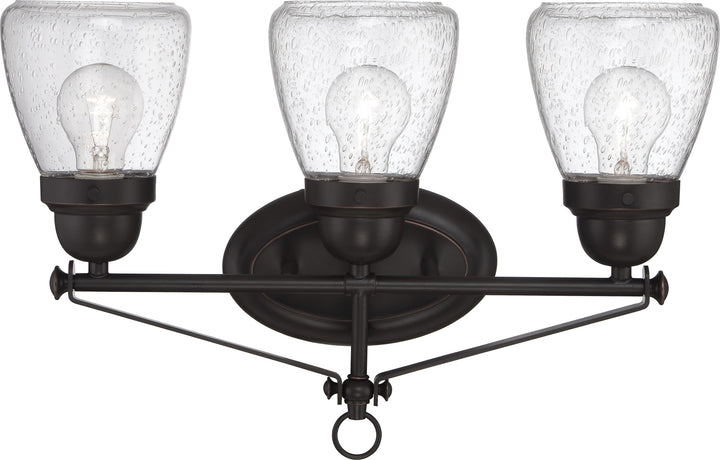 Nuvo Laurel 60-5543 Bath Vanity Light 20 in. wide - Sudbury Bronze