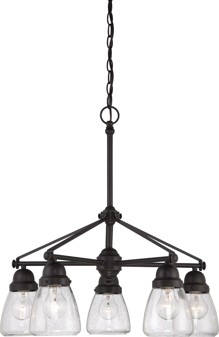 Nuvo Laurel 60-5545 Chandelier Light - Sudbury Bronze