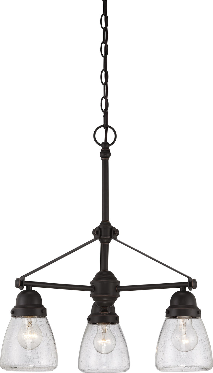 Nuvo Laurel 60-5546 Chandelier Light - Sudbury Bronze