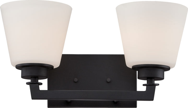 Nuvo Mobili 60-5552 Bath Vanity Light 16 in. wide - Aged Bronze
