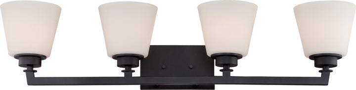 Nuvo Mobili 60-5554 Bath Vanity Light 35 in. wide - Aged Bronze