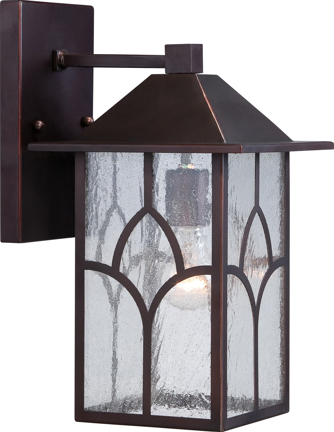 Nuvo Lighting 60-5642 Stanton One Light Wall Lantern Outdoor Bronze / Dark