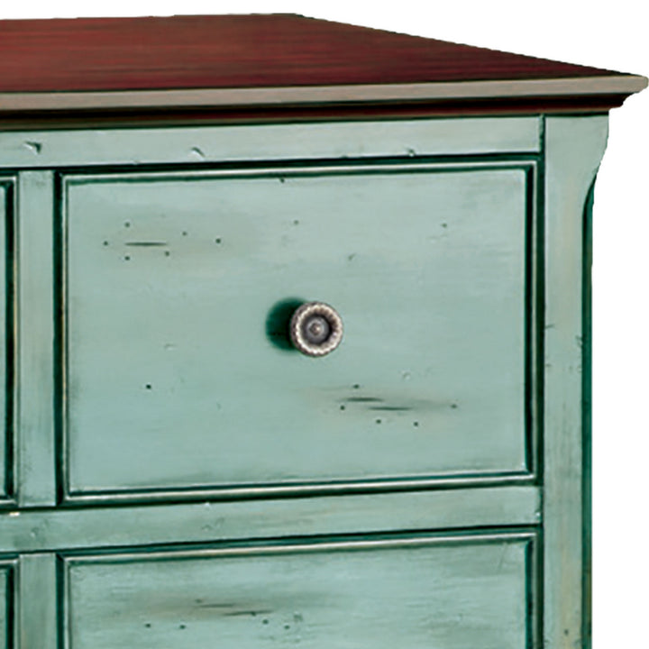 Elk Lighting 12027  Hartford Furniture Aged Blue