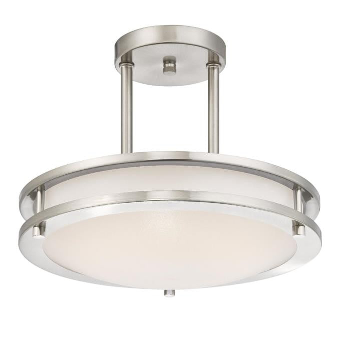 Westinghouse Lauderdale 6400900 Ceiling Light - Brushed Nickel