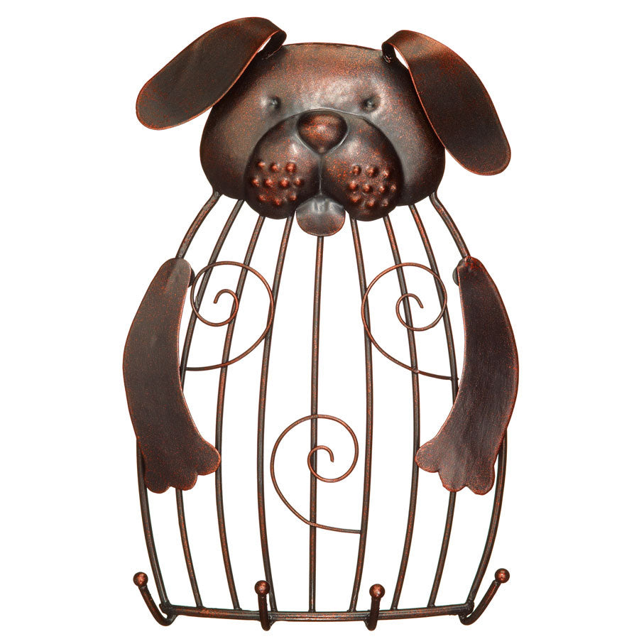 Decoflair & Decoglow DFA2181 Cage Keyring Holder Cage Keyring Holder - Dog Home Decor Bronze / Dark