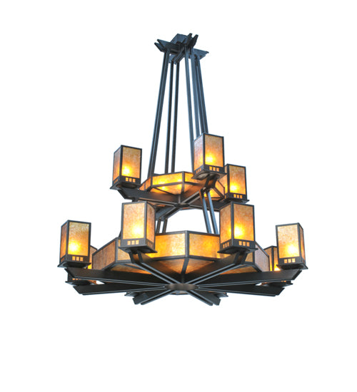 Meyda Tiffany Avondale 65485 Chandelier Light - Steel,Red Rust