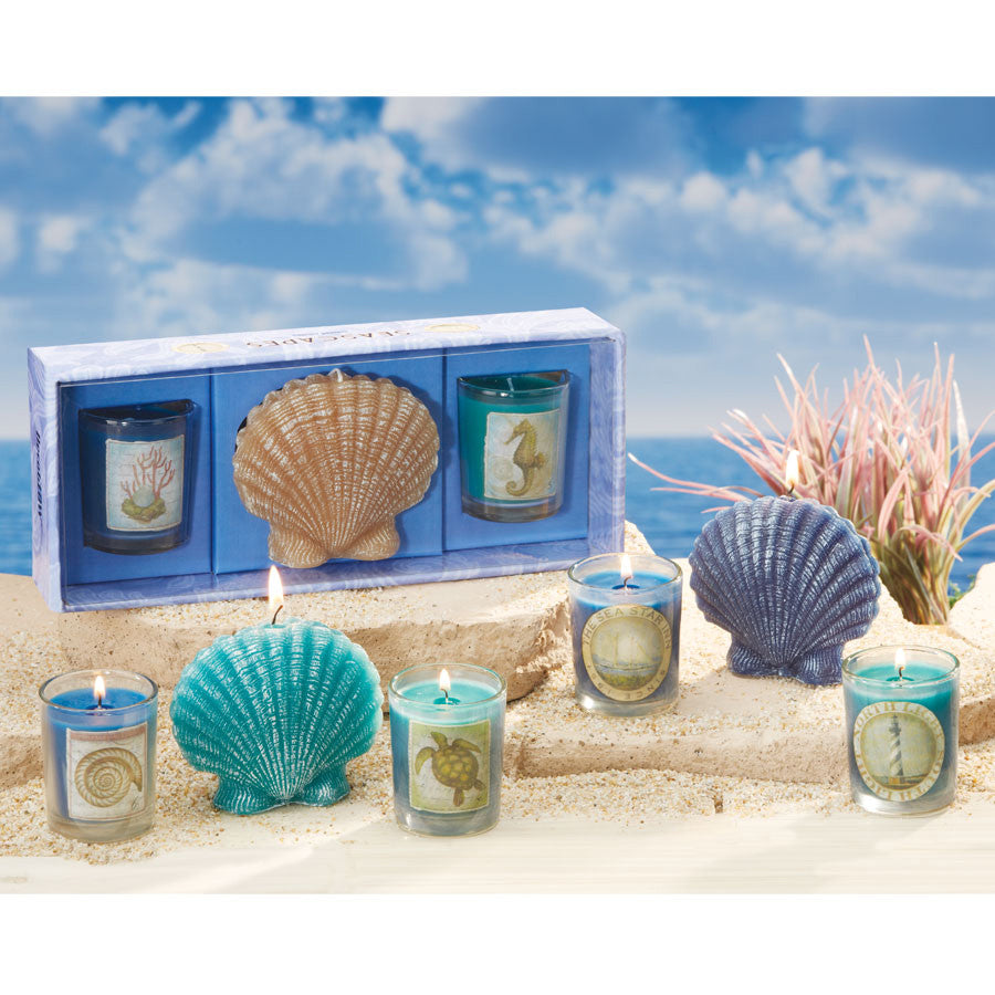 Decoflair & Decoglow SSV2299 Seascapes Seascapes Gift Set Home Decor Two-Tone